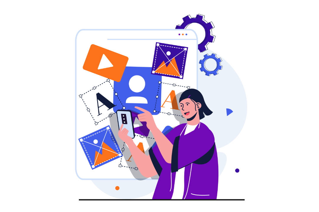 Online content - choosing the right image can support your website